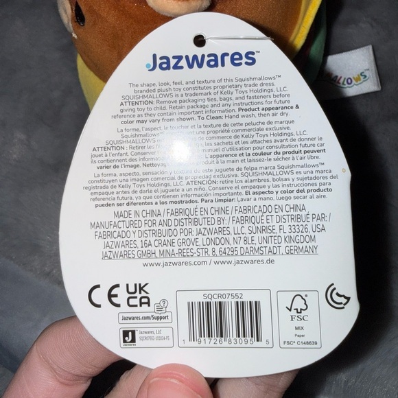 BNWT: 5” Dunkie Squishmallow - Picture 5 of 9